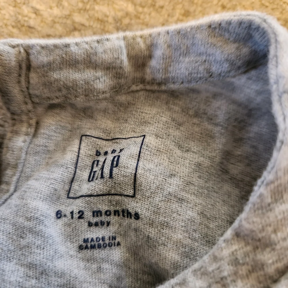GAP Gray and Pink Kids Dress Set